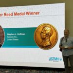 Sanaria’s CEO, Dr. Stephen L. Hoffman awarded the Walter Reed Medal at the American Society of Tropical Medicine’s Annual Conference